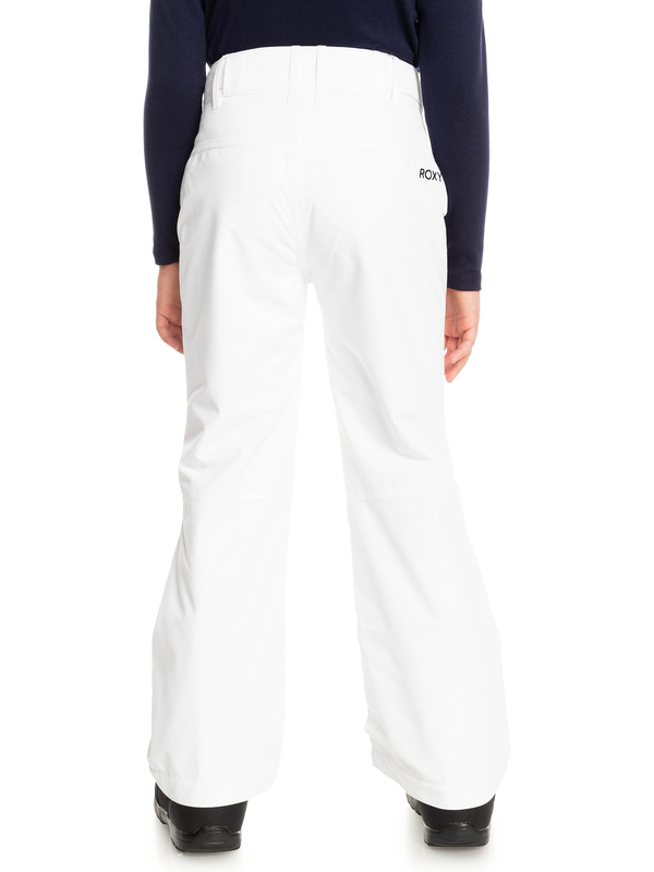 2 Backyard - Pantalon de snow isolant pour Fille Blanc ERGTP03039 Roxy