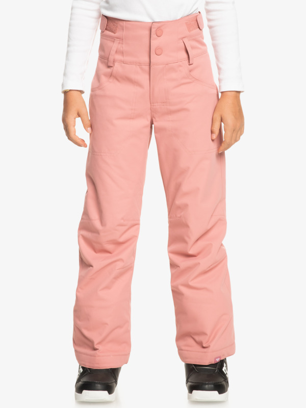 0 Diversion - Technical Snow Pants for Girls 8-16 Pink ERGTP03045 Roxy