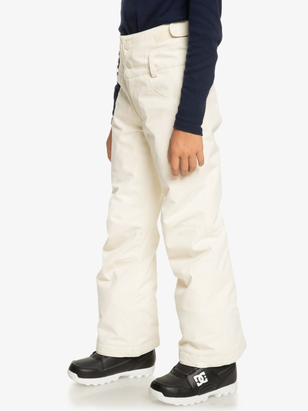 1 Diversion - Technical Snow Pants for Girls 8-16 White ERGTP03045 Roxy