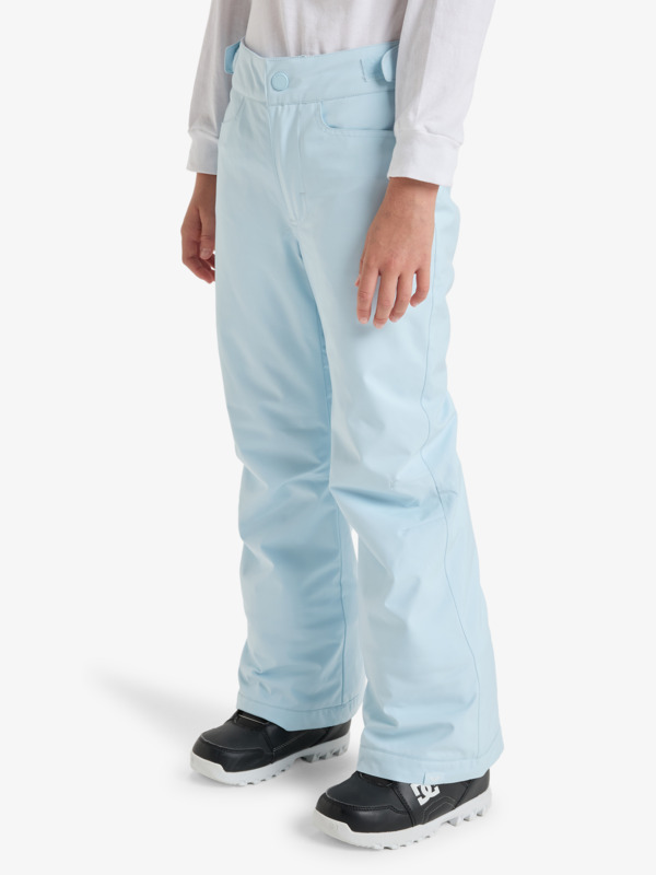 2 Backyard Girl - Pantalón técnico de snow para chicas 8-16 Azul ERGTP03059 Roxy