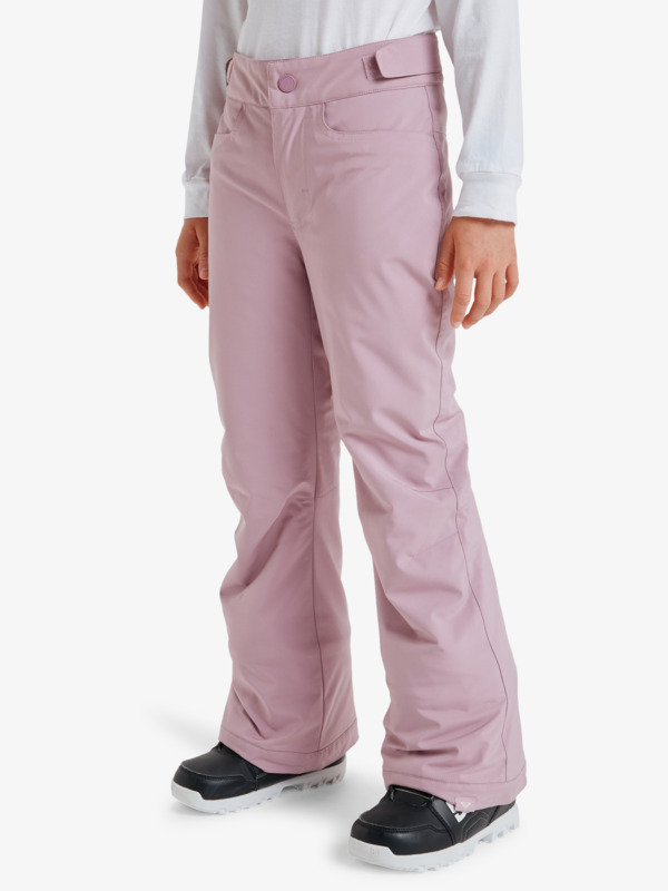 1 Backyard Girl 10K - Technische Snowbroek voor Meisjes 8-16 Pink ERGTP03059 Roxy