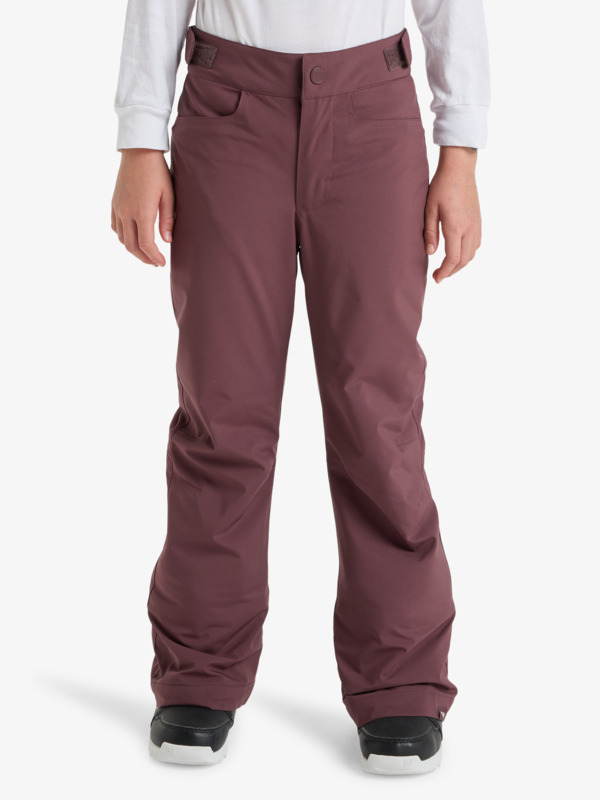 1 Backyard Girl 10K - Technische Snowbroek voor Meisjes 8-16 Red ERGTP03059 Roxy