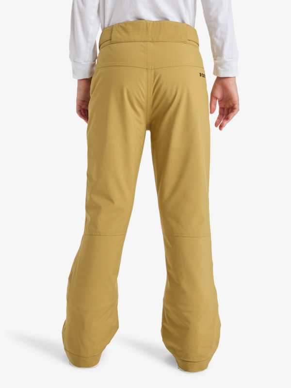 2 Backyard Girl - Technical Snow Pants for Girls 8-16 Beige ERGTP03059 Roxy
