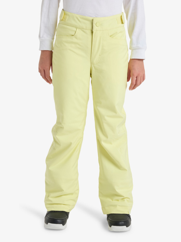 0 Backyard Girl 10K - Technische Snowbroek voor Meisjes 8-16 Yellow ERGTP03059 Roxy