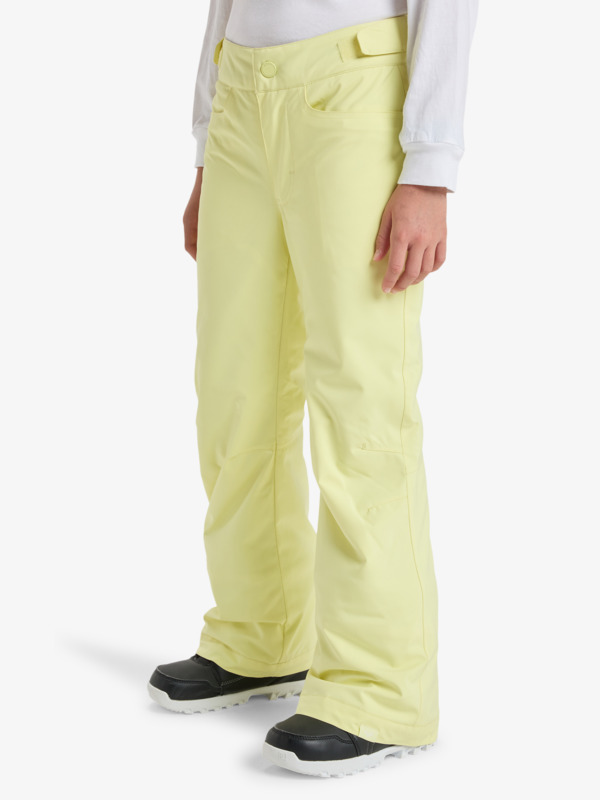 1 Backyard Girl 10K - Technische Snowbroek voor Meisjes 8-16 Yellow ERGTP03059 Roxy