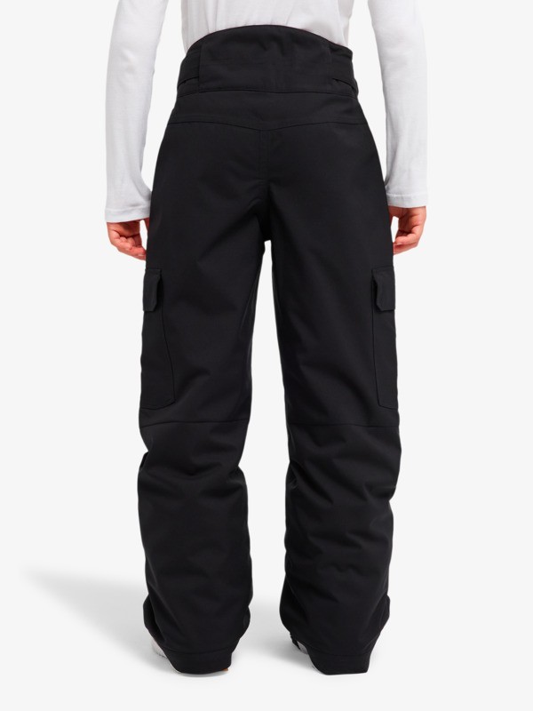 roxy, Banky Ice Girl - Technical Snow Pants for Girls 8-16, TRUE BLACK (kvj0) 4 Banky Ice Girl - Technical Snow Pants for Girls 8-16 Black ERGTP03060 Roxy