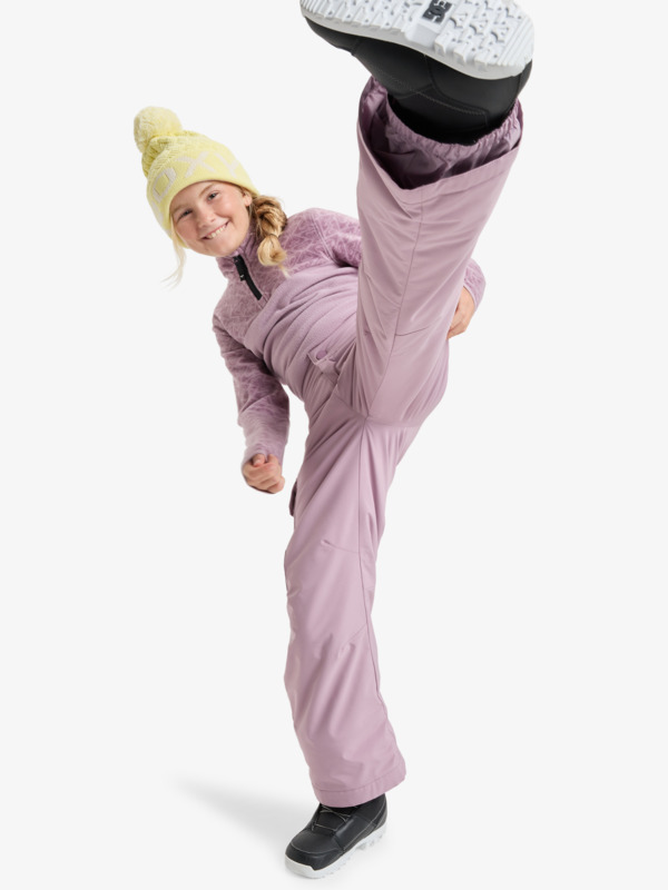 3 Banky Ice Girl - Technical Snow Pants for Girls 8-16 Pink ERGTP03060 Roxy