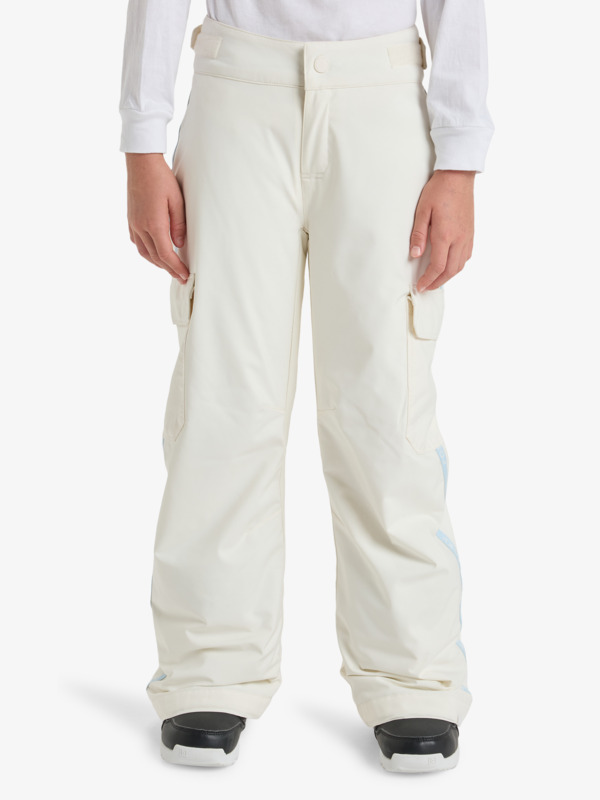 1 Banky Ice Girl - Pantalon de snow technique pour Fille 8-16 ans Blanc ERGTP03060 Roxy