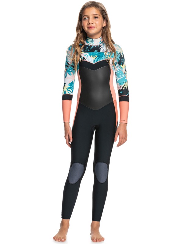 0 4/3mm Syncro - Chest Zip Wetsuit for Girls  ERGW103043 Roxy