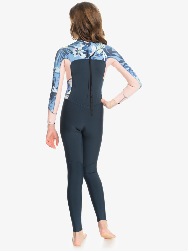 6 3/2mm Swell Series - Wetsuit met een Achterrits voor Meisjes Blue ERGW103055 Roxy