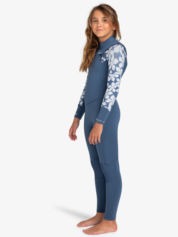 1 4/3mm Swell Series - Traje de Surf con Cremallera en el Pecho para Chicas Azul ERGW103058 Roxy