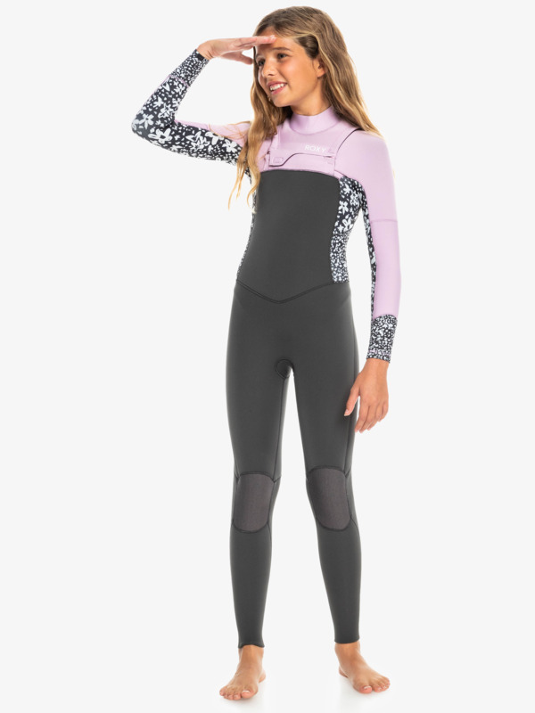 7 4/3mm Swell Series - Traje de Surf con Cremallera en el Pecho para Chicas Multi ERGW103058 Roxy