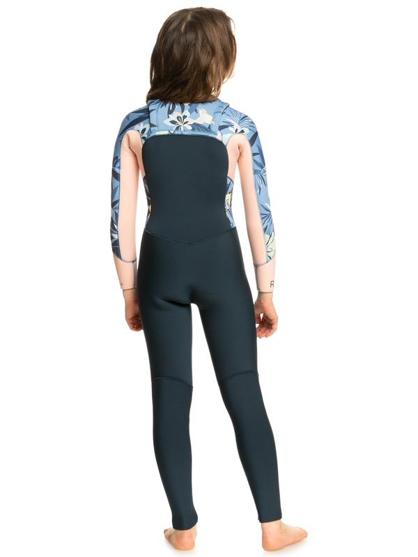 3 5/4/3mm Swell Series - Traje de Surf con Cremallera en el Pecho para Chicas Azul ERGW103059 Roxy