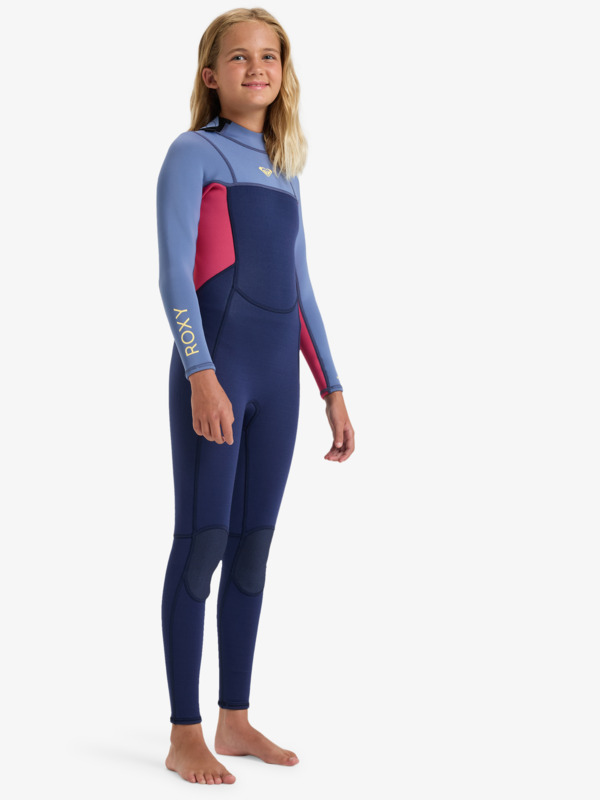 1 3/2mm Prologue - Wetsuit met een Achterrits voor Meisjes 8-16 Blue ERGW103068 Roxy