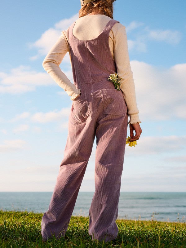 2 Baby Dune - Latzhose für Mädchen 4-16 Violett ERGWO03011 Roxy