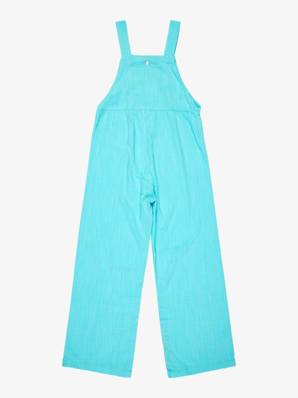 1 Ocean Glow - Wide Leg Jumpsuit for Girls 4-16 Blue ERGWO03012 Roxy