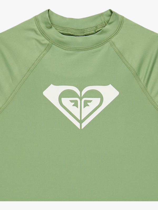 2 Wholehearted - Licra de manga corta para Chicas 6-16 Verde ERGWR03283 Roxy