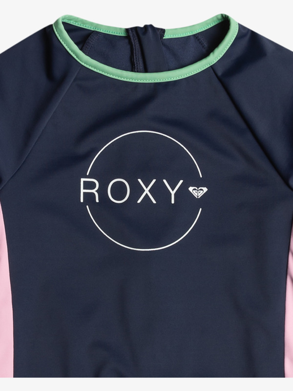 2 Ilacabo - Rash vest intero a maniche lunghe da Ragazza 6-16 Blue ERGWR03388 Roxy