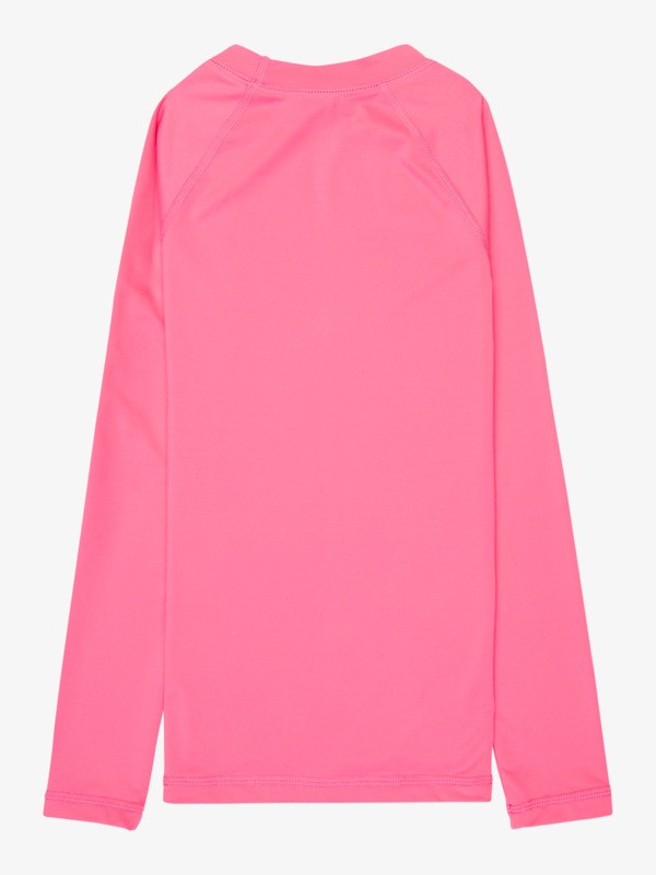 1 Whole Hearted - Rash Vest met Lange Mouw voor Meisjes 6-16 Pink ERGWR03490 Roxy