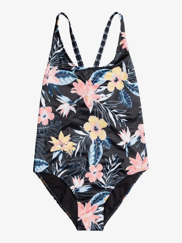 0 Flowers Addict - Costume intero da Ragazza 8-16  ERGX103125 Roxy