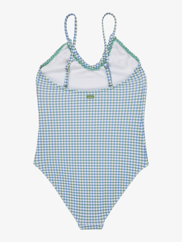 1 Gingham - One-Piece Swimsuit for Girls 6 - 16 White ERGX103211 Roxy