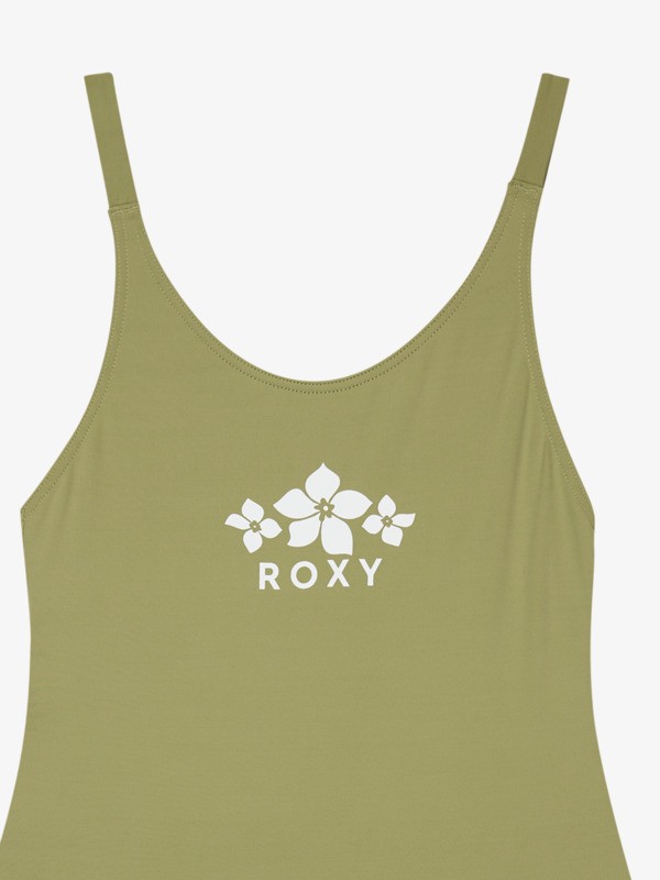 2 Solid Active - Fato de banho para Raparigas 6-16 Verde ERGX103232 Roxy