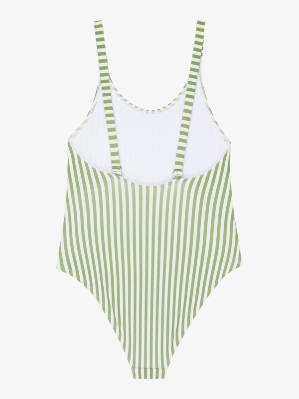 1 Bico Active - One-Piece Swimsuit for Girls 6-16 Green ERGX103233 Roxy