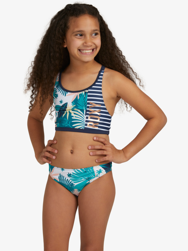 0 Girl Go Further - Bikini pour Fille  ERGX203376 Roxy