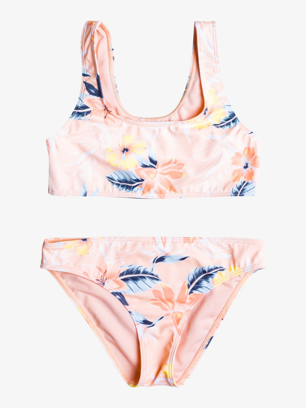0 Roxy Sporty - Bralette-Bikini-Set für Mädchen 8-16 Rosa ERGX203401 Roxy