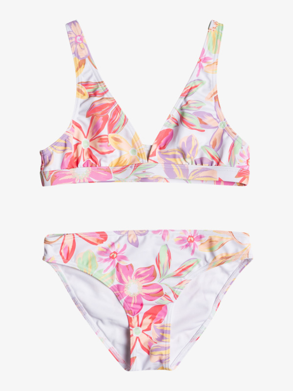 Tropical Time Ensemble De Bikini Allong Pour Filles 7 16 Ans Roxy Tropical Time Ensemble De Bikini Allong Pour Filles 7 16 Ans Roxy
