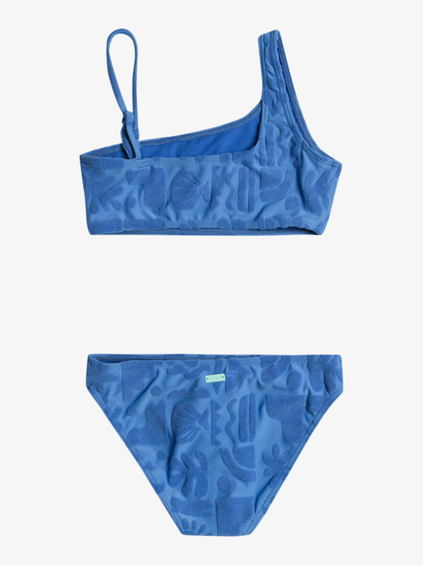 7 Beach Check - Two Piece Swim Set for Girls 6 - 16 Blue ERGX203613 Roxy