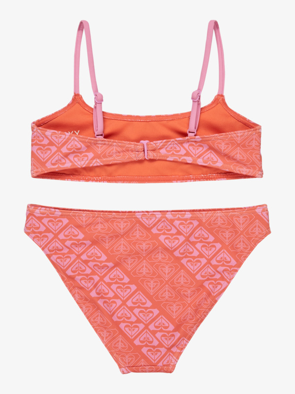 1 Heart N Soul - Maillot deux pièces pour Filles 6-16 ans Orange ERGX203646 Roxy