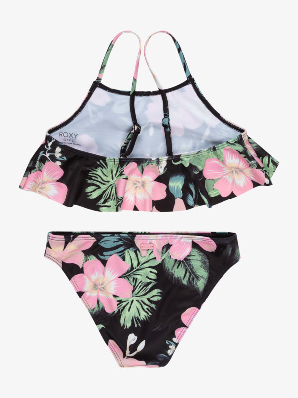 1 Shadow Floral - Maillot deux pièces pour Filles 6-16 ans Noir ERGX203651 Roxy