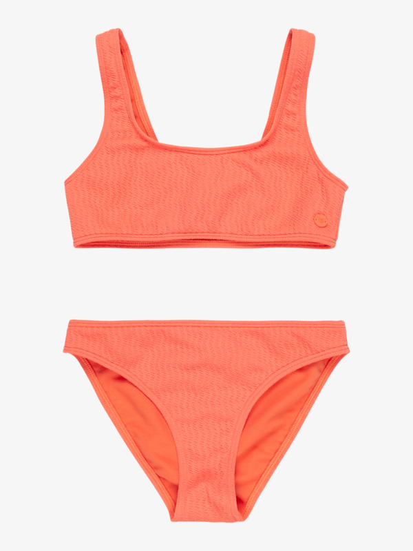 0 Lagos - Maillot deux pièces pour Filles 6-16 ans Orange ERGX203654 Roxy