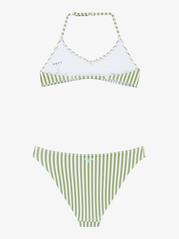 1 Bico Active - Two Piece Bralette Bikini Set for Girls 6-16 Green ERGX203688 Roxy