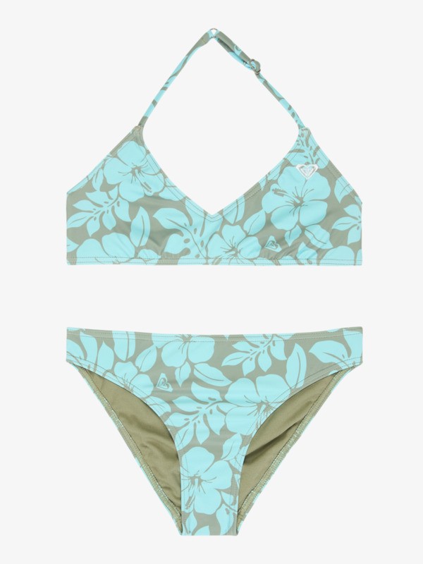 0 Roxy Spirit - Two Piece Triangle Bikini Set for Girls 6-16 Green ERGX203690 Roxy