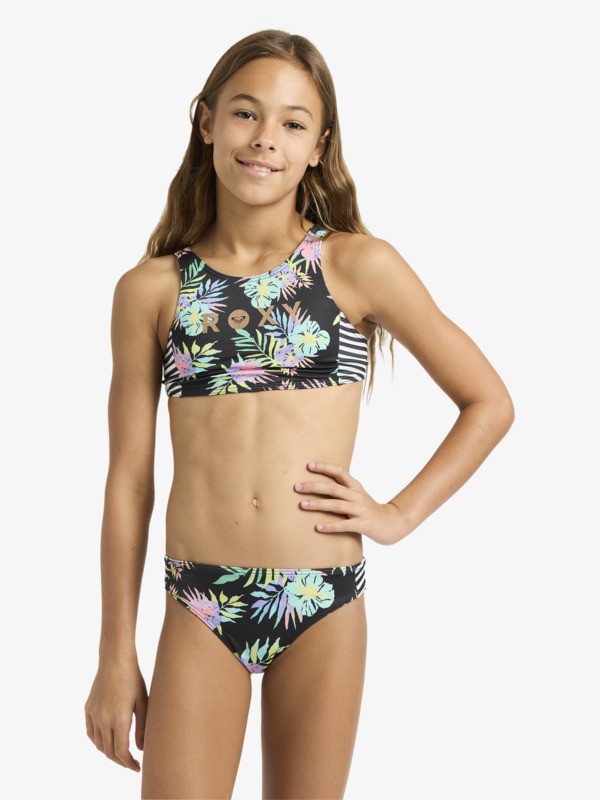 0 Roxy Active - Set bikini corto due pezzi da Ragazza 6-16 Pink ERGX203694 Roxy