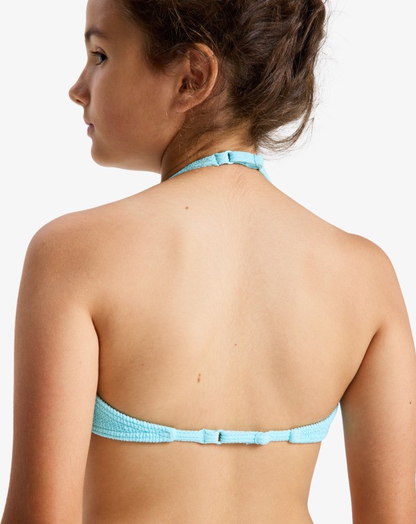 4 Aruba - Two Piece Bralette Bikini Set for Girls 6-16 Blue ERGX203701 Roxy