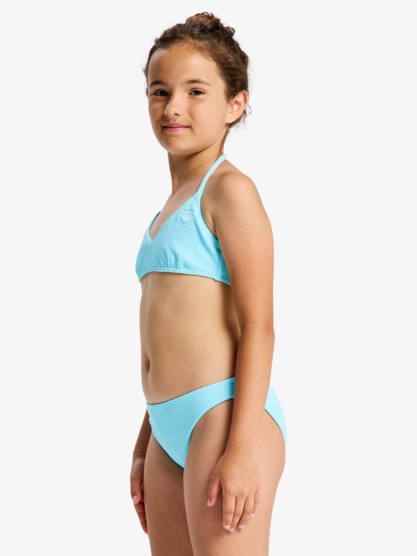 1 Aruba - Two Piece Bralette Bikini Set for Girls 6-16 Blue ERGX203701 Roxy