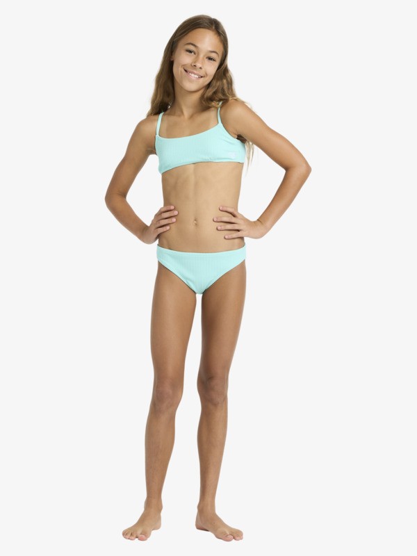 1 Aruba - Bikini bralette para ni&ntilde;as 6-16 Azul ERGX203702 Roxy