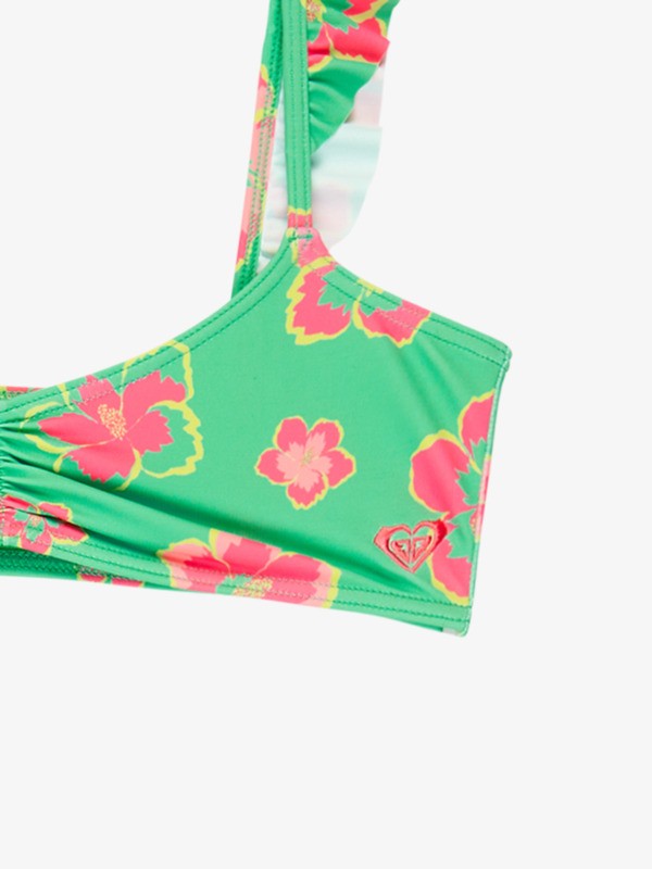 2 Tropicool - Bralette bikiniset voor Meisjes 6-16 Green ERGX203713 Roxy