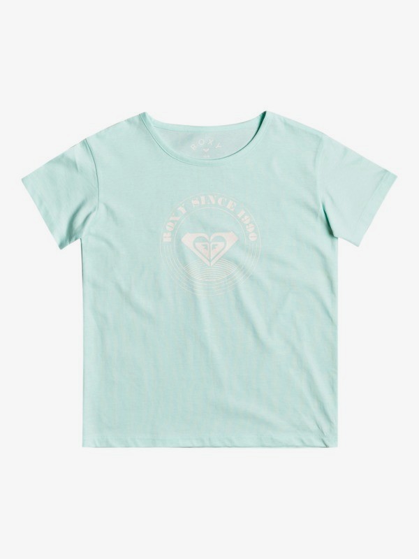 0 Day And Night - Nachhaltiges T-Shirt für Mädchen 4-16 Grün ERGZT03753 Roxy
