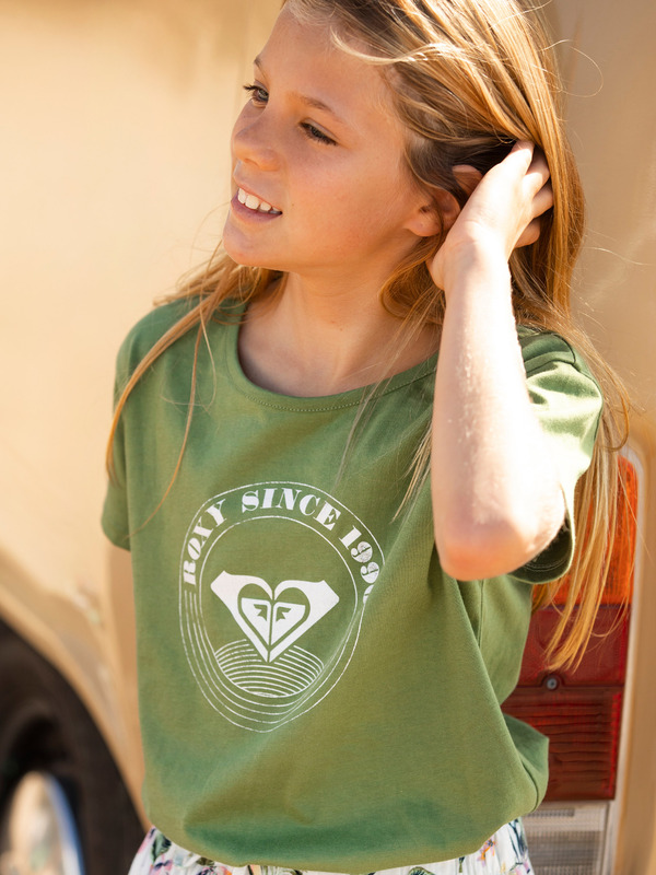 0 Day And Night - Organic T-Shirt for Girls 4-16  ERGZT03753 Roxy