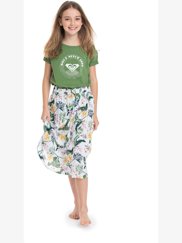 4 Day And Night - Organic T-Shirt for Girls 4-16  ERGZT03753 Roxy