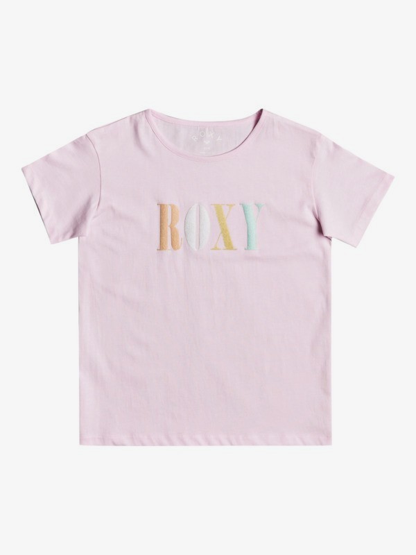 0 Day And Night - Camiseta con tejido orgánico para Chicas 4-16 Rosa ERGZT03754 Roxy