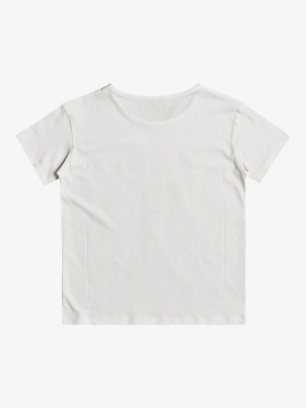 1 Day And Night - Nachhaltiges T-Shirt für Mädchen 4-16 Weiss ERGZT03758 Roxy