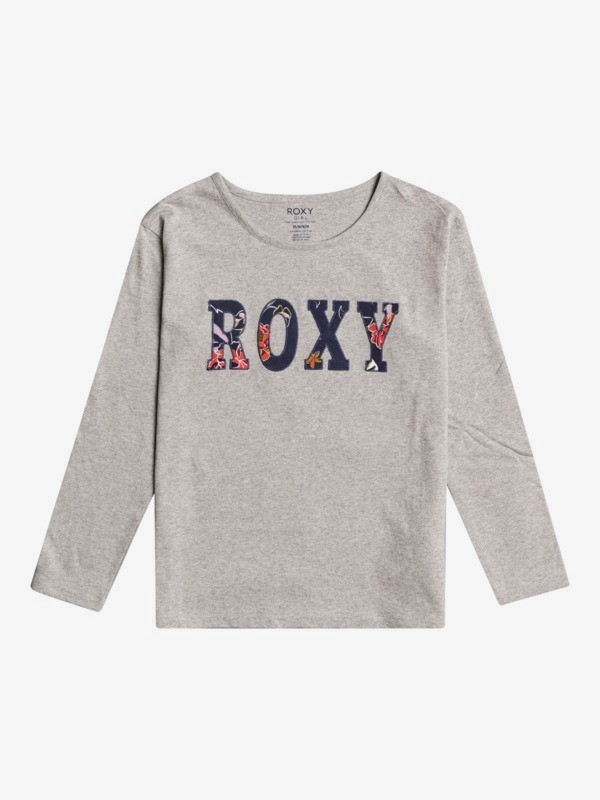 0 The One - Longsleeve für Mädchen Grau ERGZT03809 Roxy
