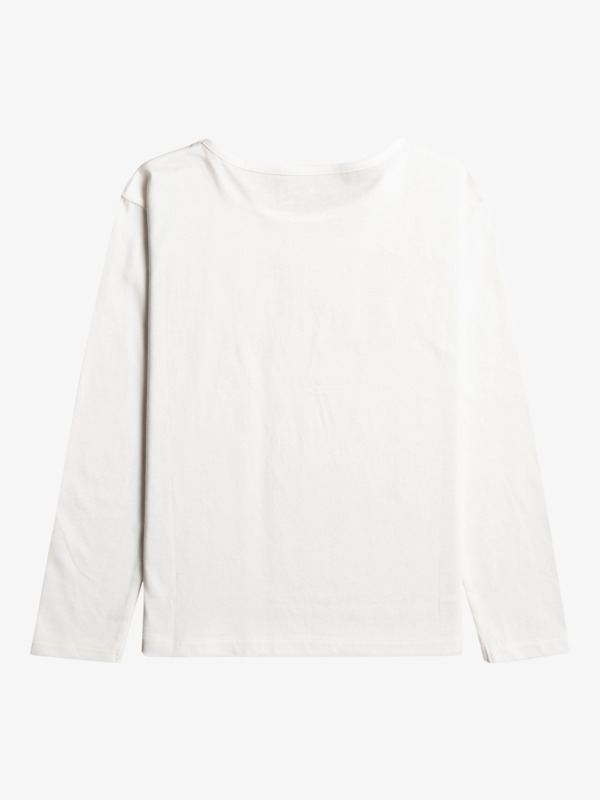 1 The One - Bio-Longsleeve für Mädchen Weiss ERGZT03905 Roxy