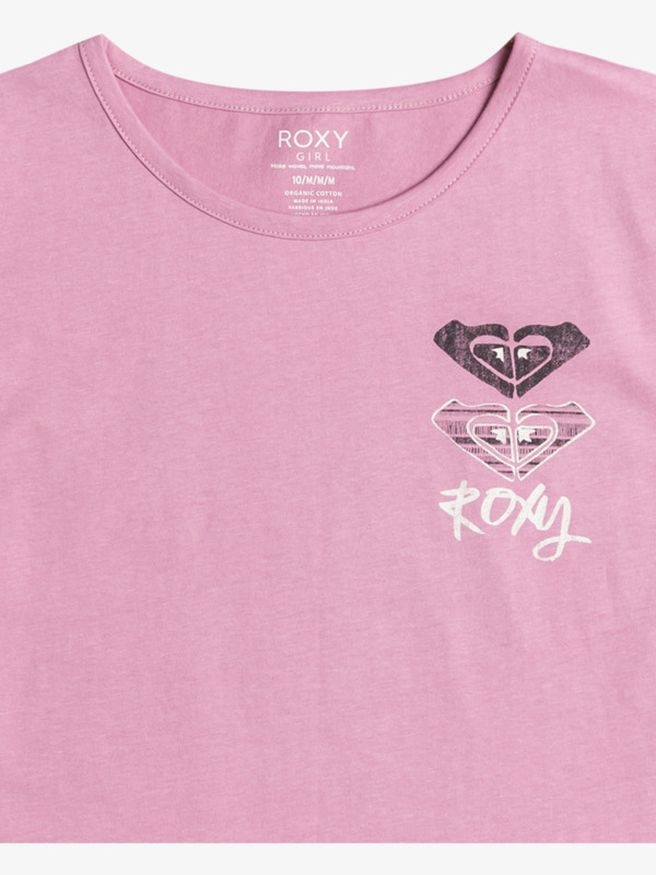 2 Day And Night - T-shirt met Korte mouw voor Meisjes 4-16 Purple ERGZT04063 Roxy