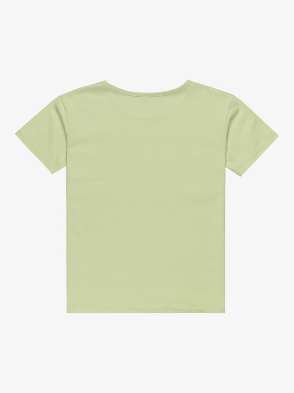 1 Day And Night - Short Sleeves T-Shirt for Girls 4 - 16 Green ERGZT04116 Roxy